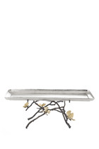 Butterfly Ginkgo Footed Tray